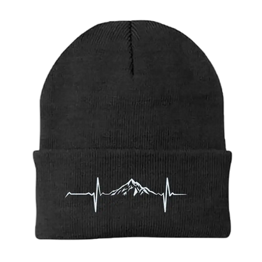 Heartbeat V1 Embroidered Beanie